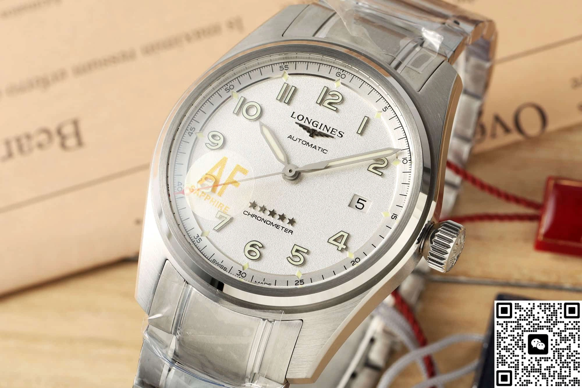 AF Factory Longines Spirit L3.810.4.73.6 1:1 Best Edition Replica Watch